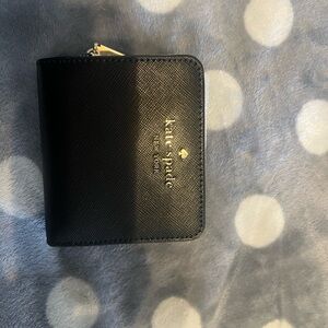 Kate Spade Black Leather Wallet